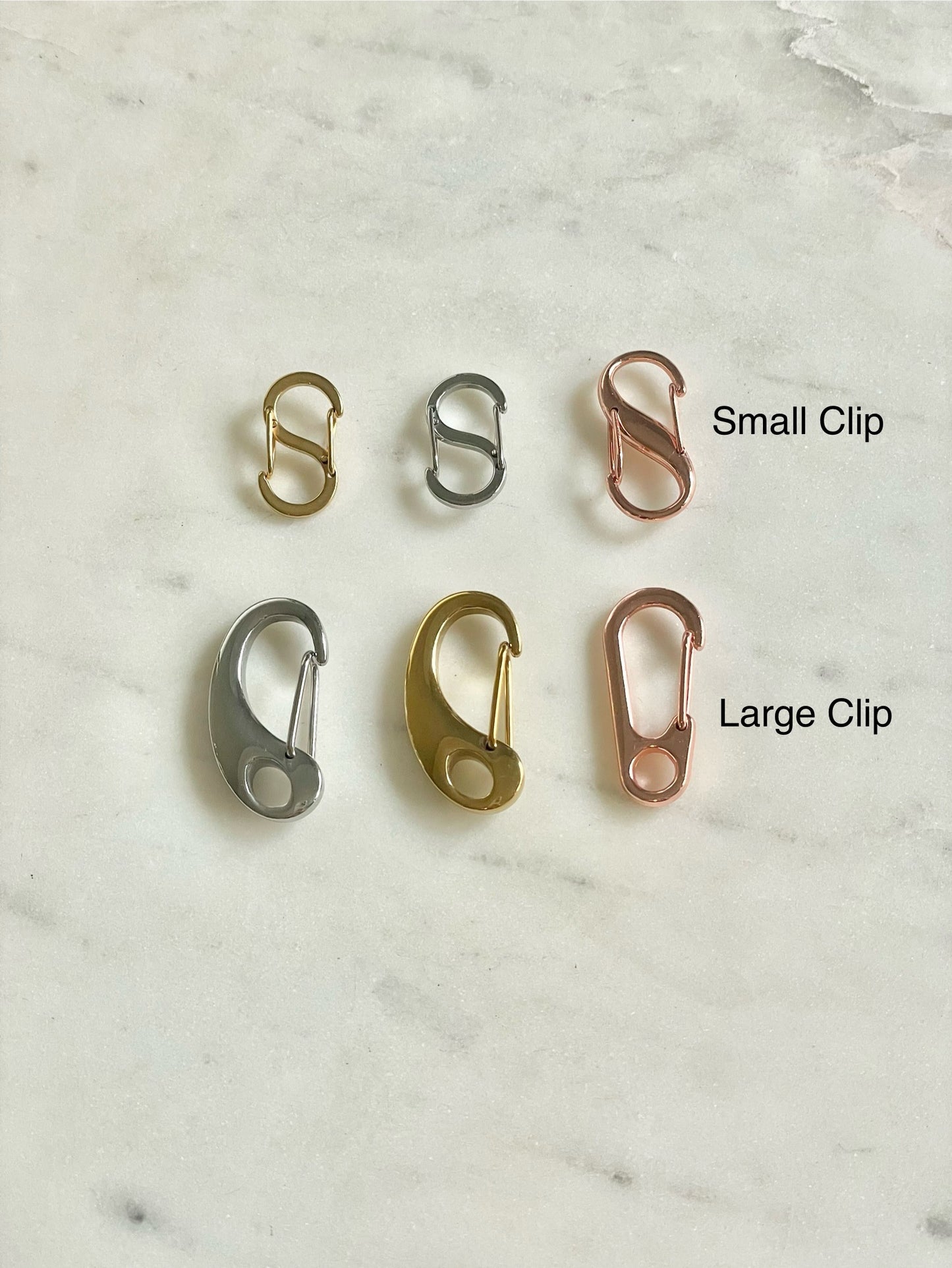 Clips/Split rings - ADD ON