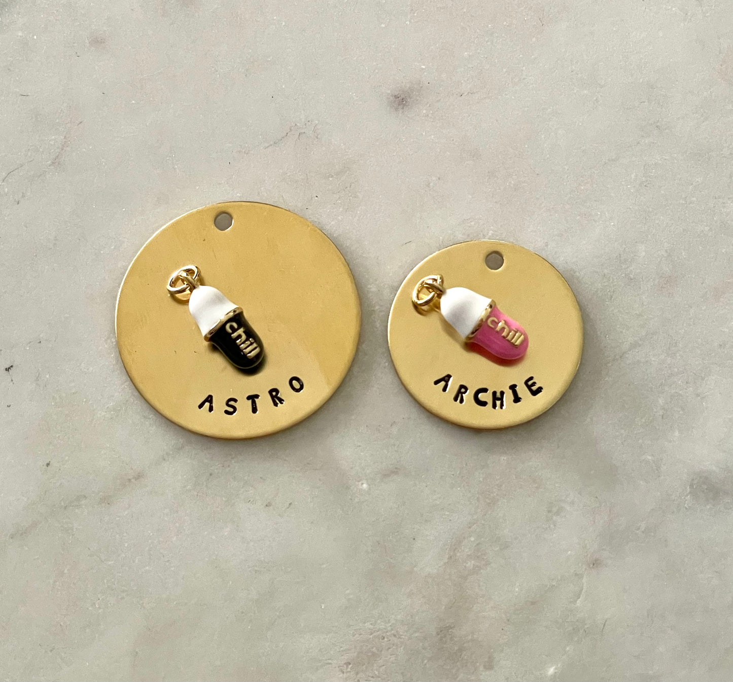 Dainty Charm Tag