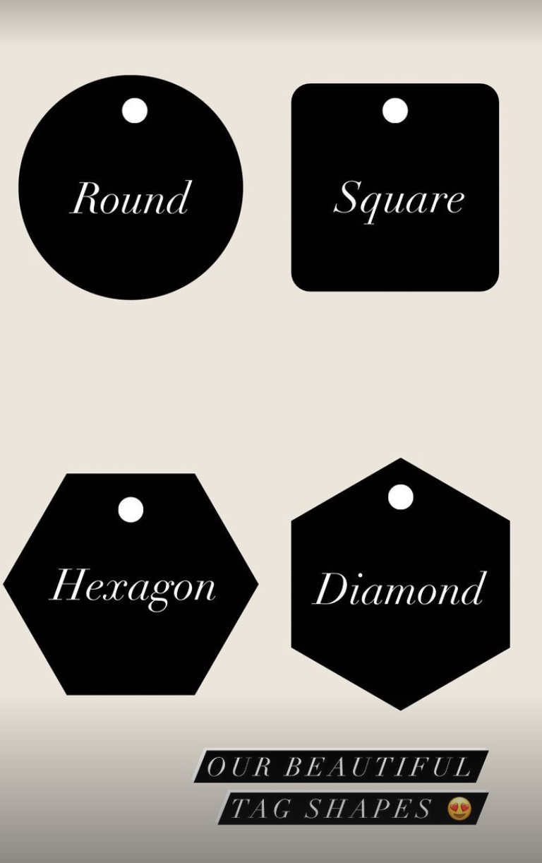 The Secret Garden Baby Tag
